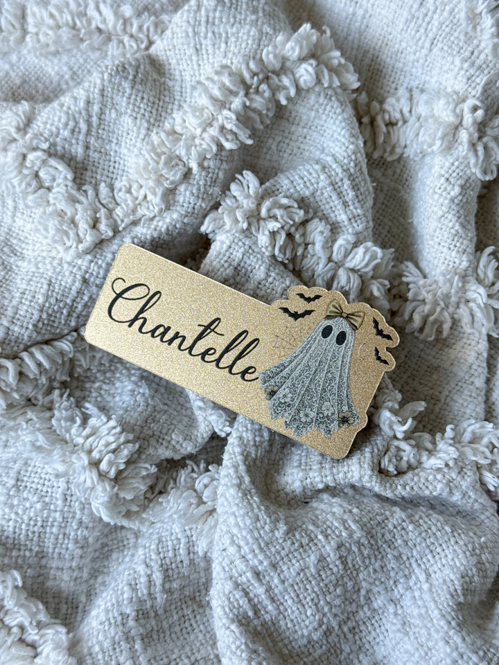 Ghost Name Badge