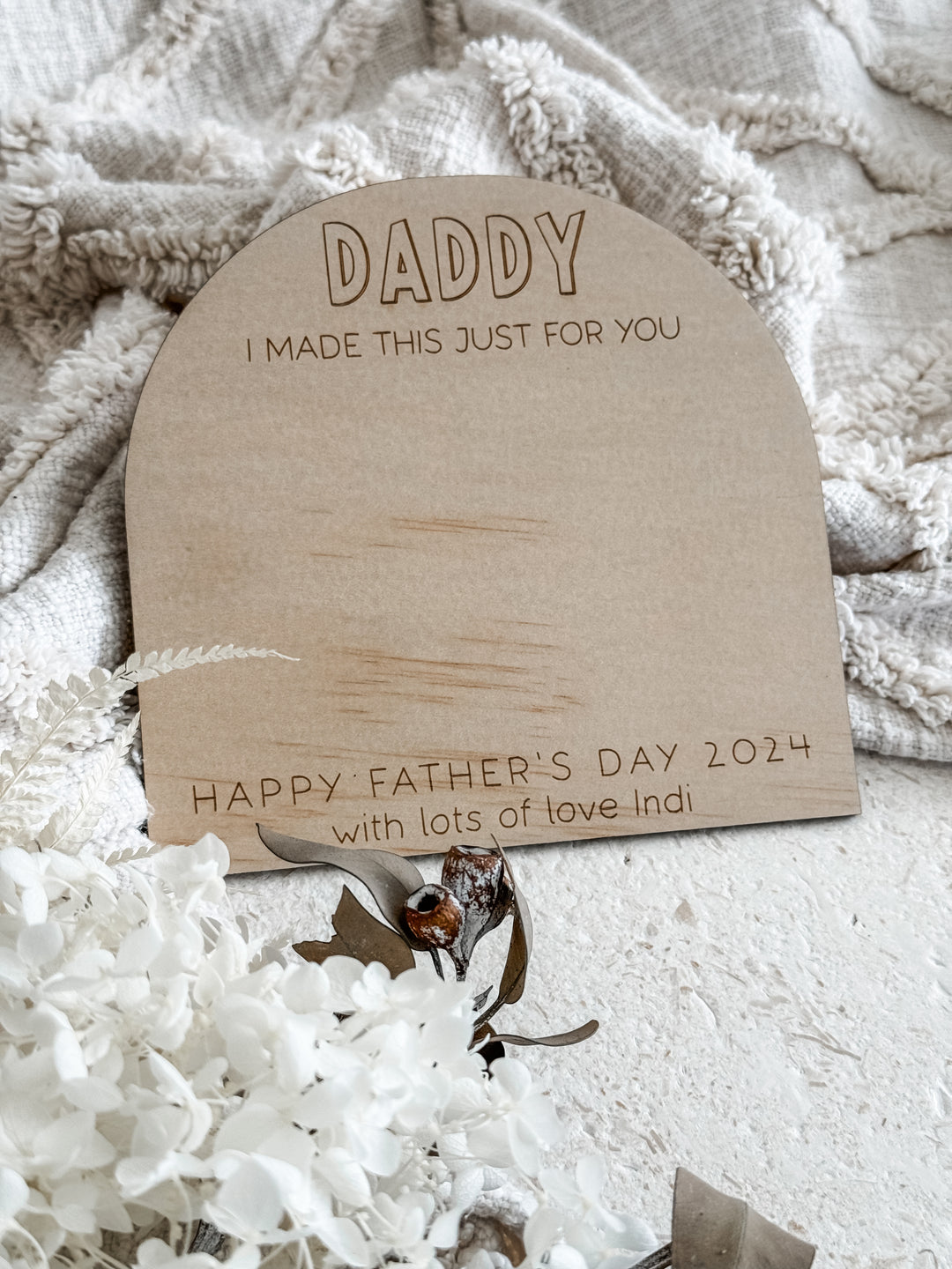 Father’s Day Drawing Sign