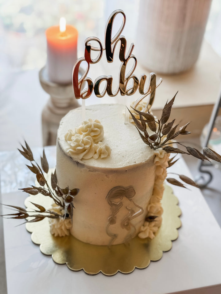 Oh Baby Cake Topper