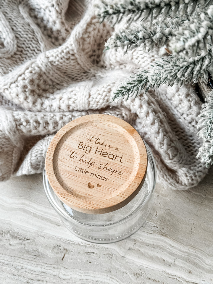 Engraved Lolly Jar