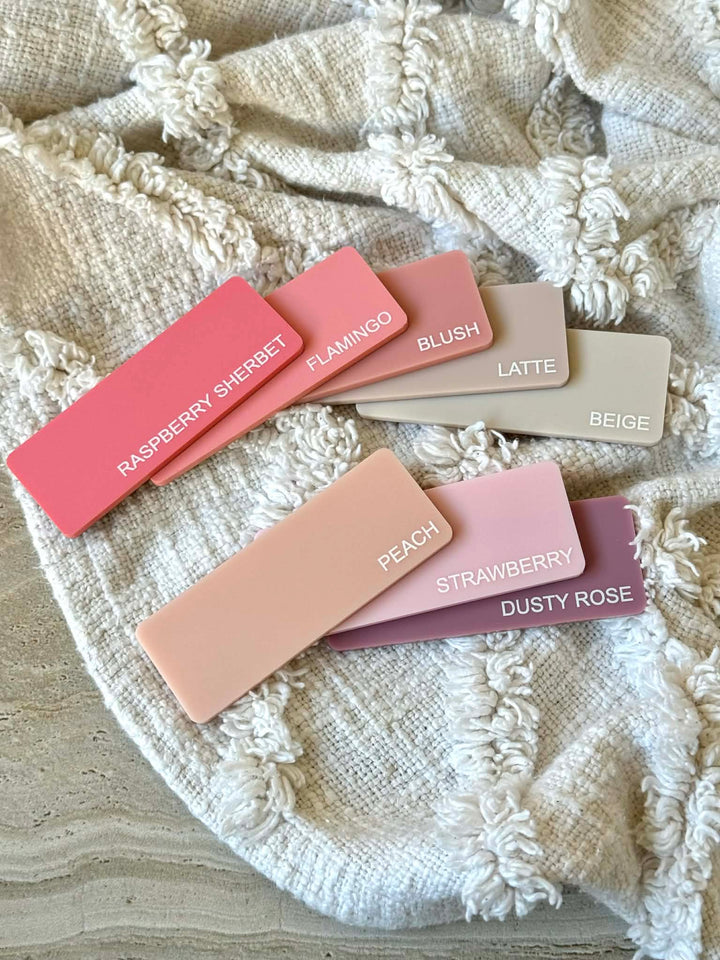 Acrylic Colour Samples