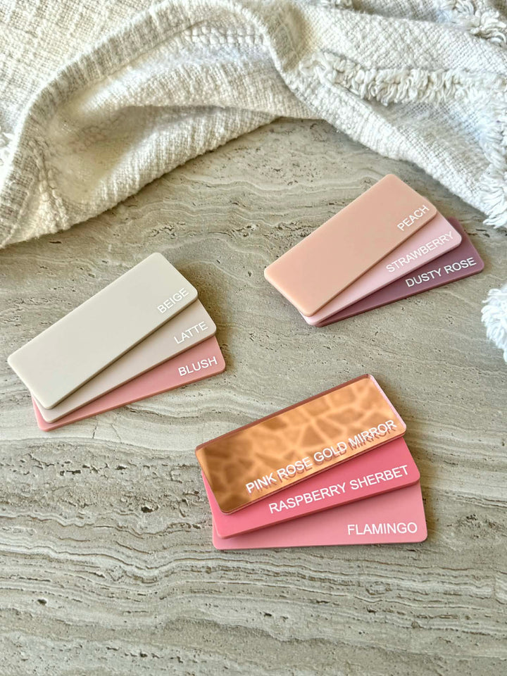 Acrylic Colour Samples