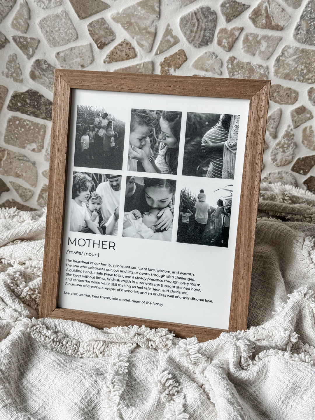 Mother Definition Collage Photo Frame 8x10