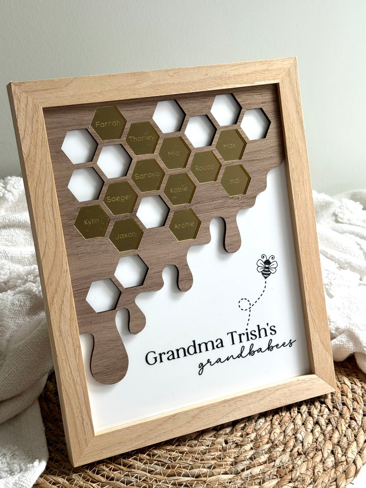 Grandma's Grandbabees Honeycomb Frame