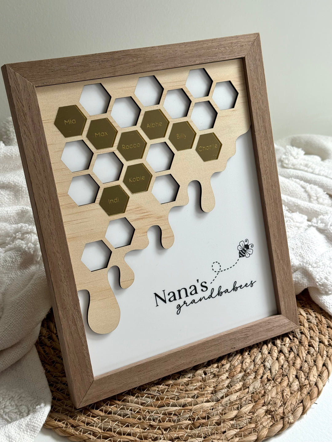 Grandma's Grandbabees Honeycomb Frame