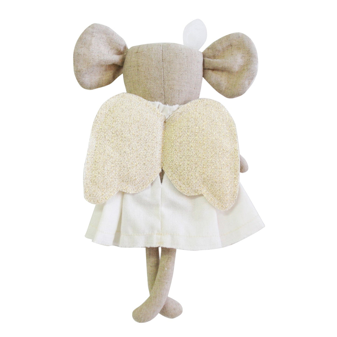 Angel Baby Mouse - 25cm Ivory Gold