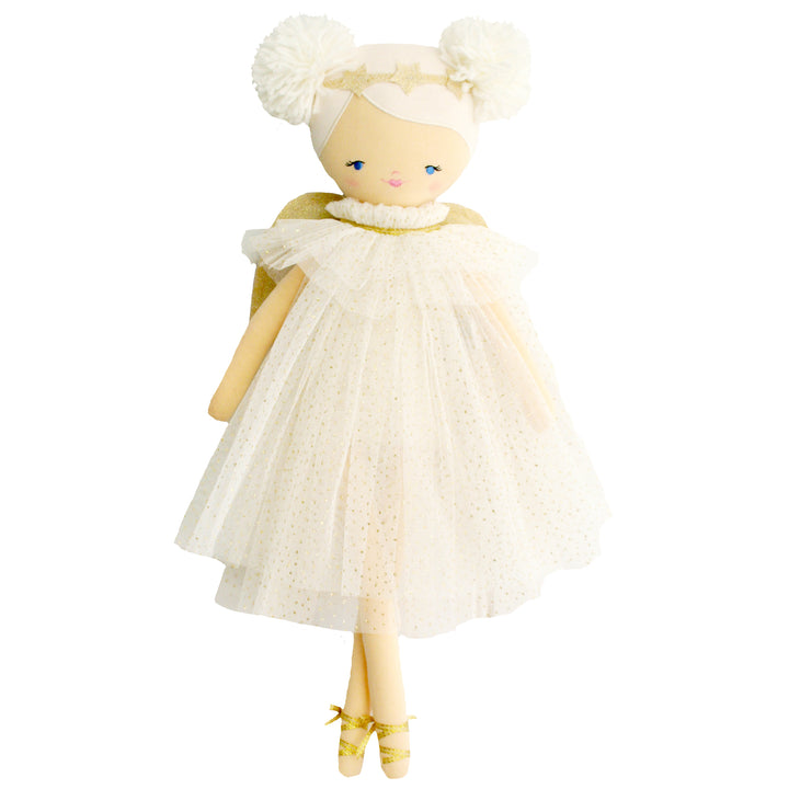 Ava Angel Doll - 48cm Ivory Gold