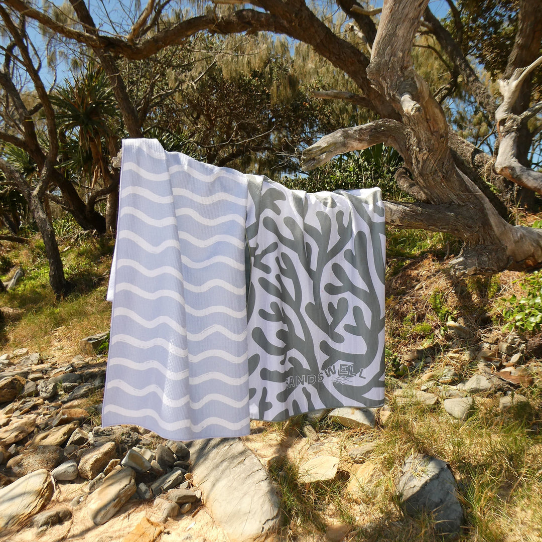 Sand Free Beach Towel - Seagrass
