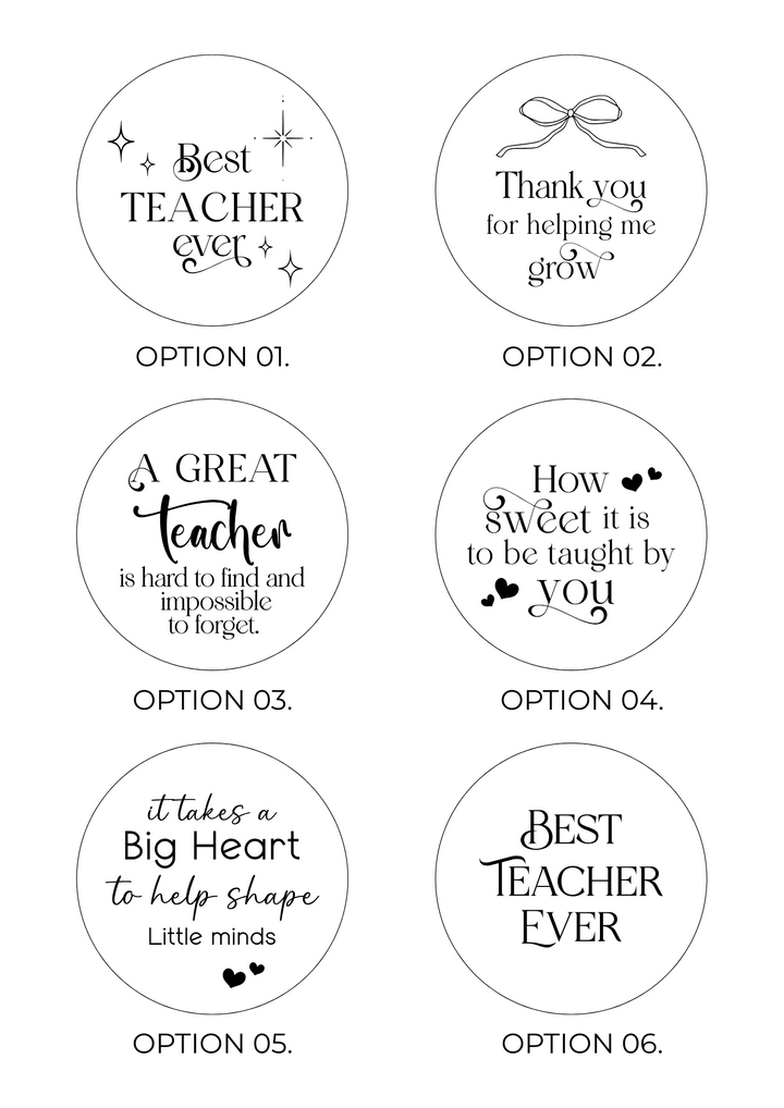 Teachers' Keyrings