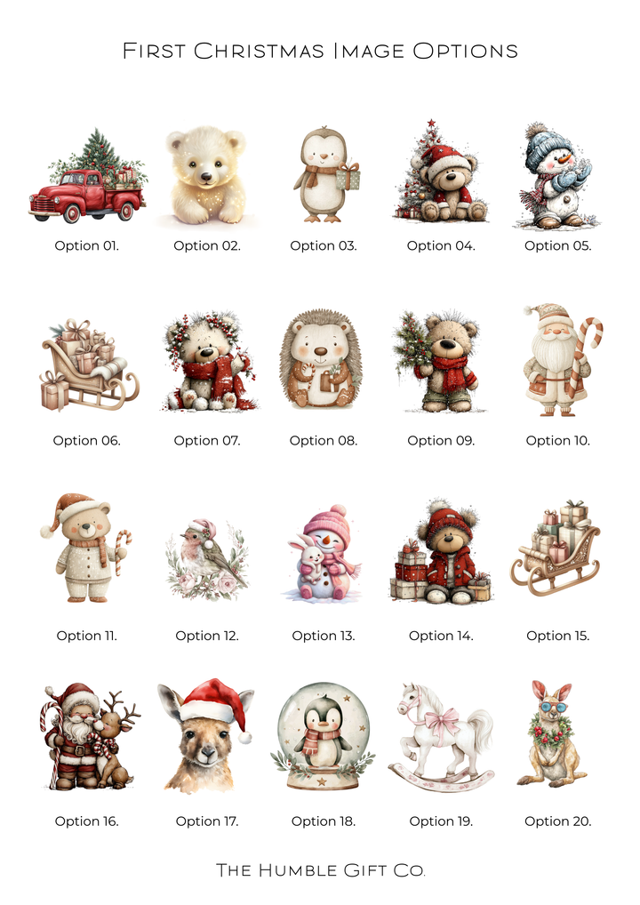 Pine Fold Photo Frame with Custom Text