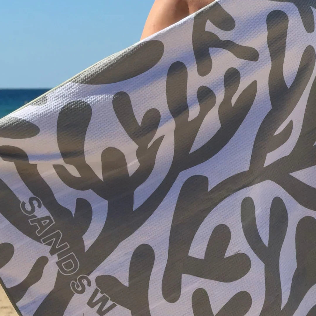 Sand Free Beach Towel - Seagrass
