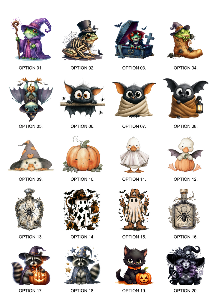 Halloween Image Name Badge