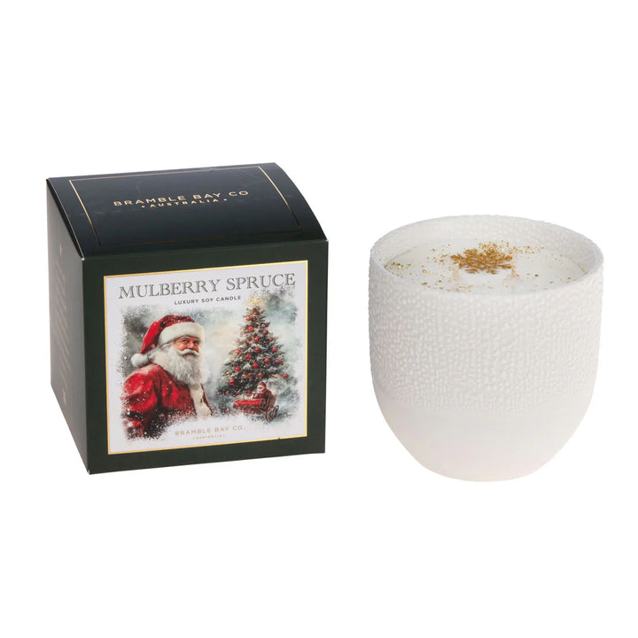 Mulberry Spruce Christmas Candle