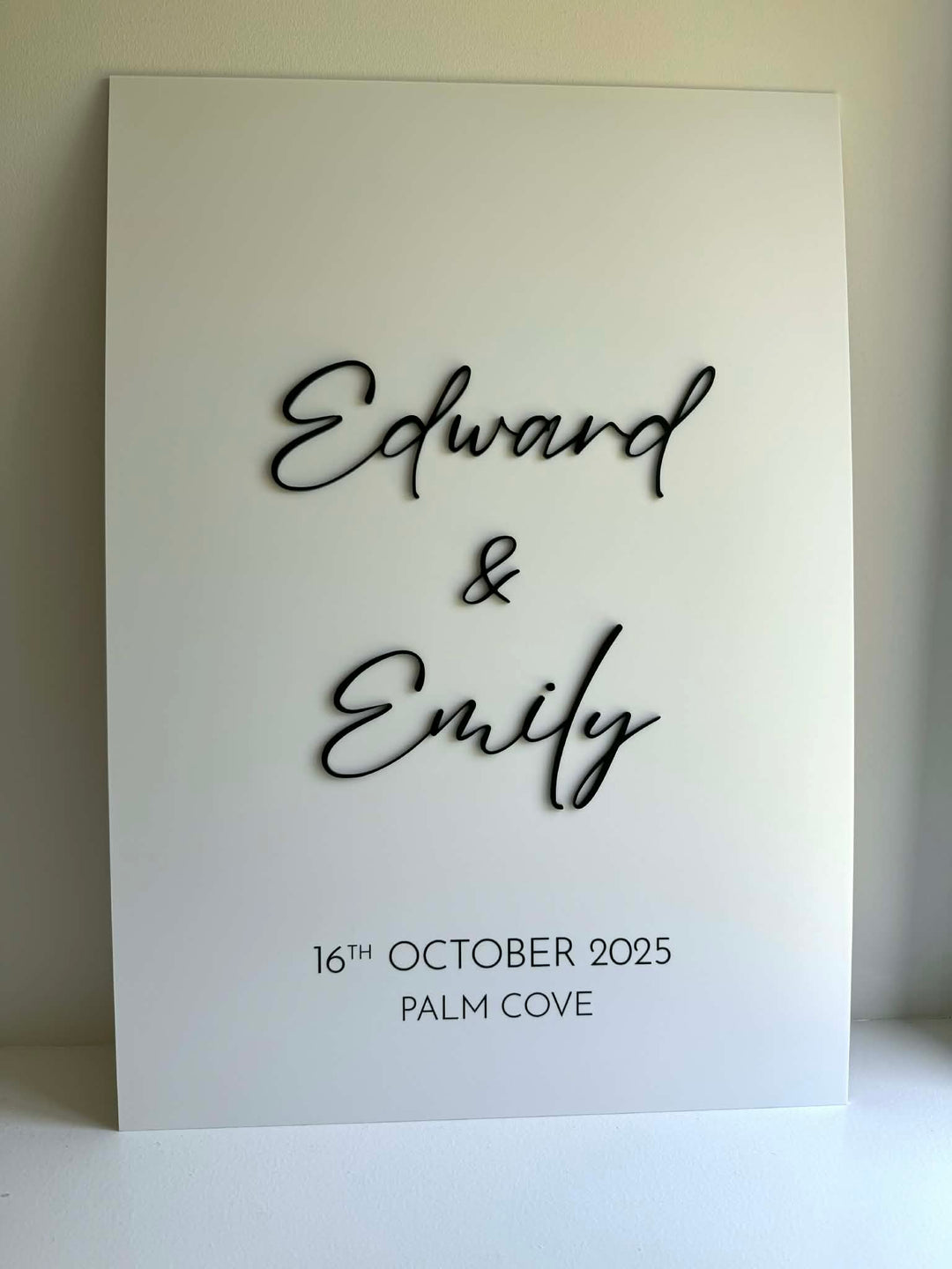 Acrylic Script Signs Acrylic Welcome Sign | Wedding Welcome Sign Arch – The Humble Gift Co.