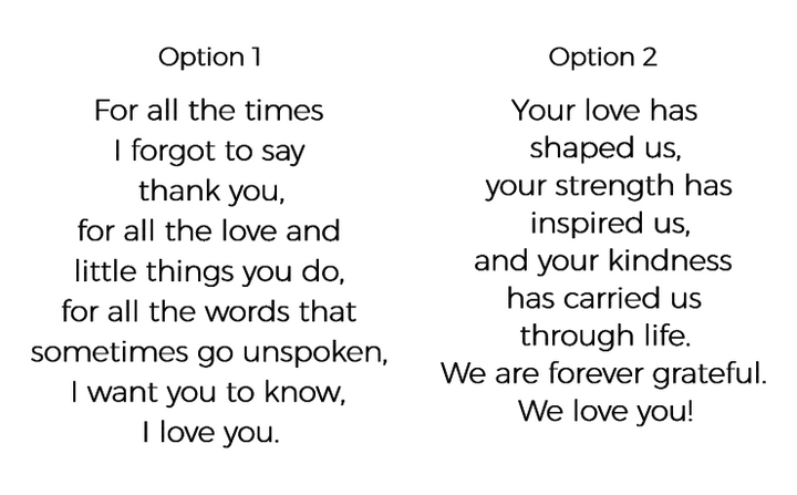 Mother's Day Personalised Flower Fridge Magnets