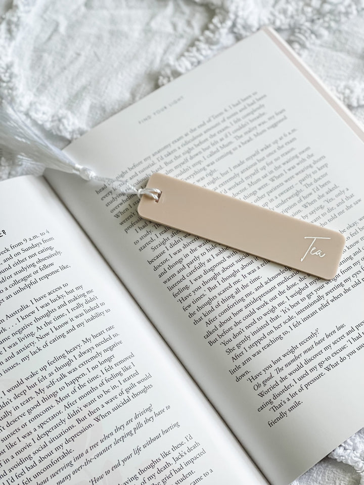 Acrylic Bookmark - The Humble Gift Co.