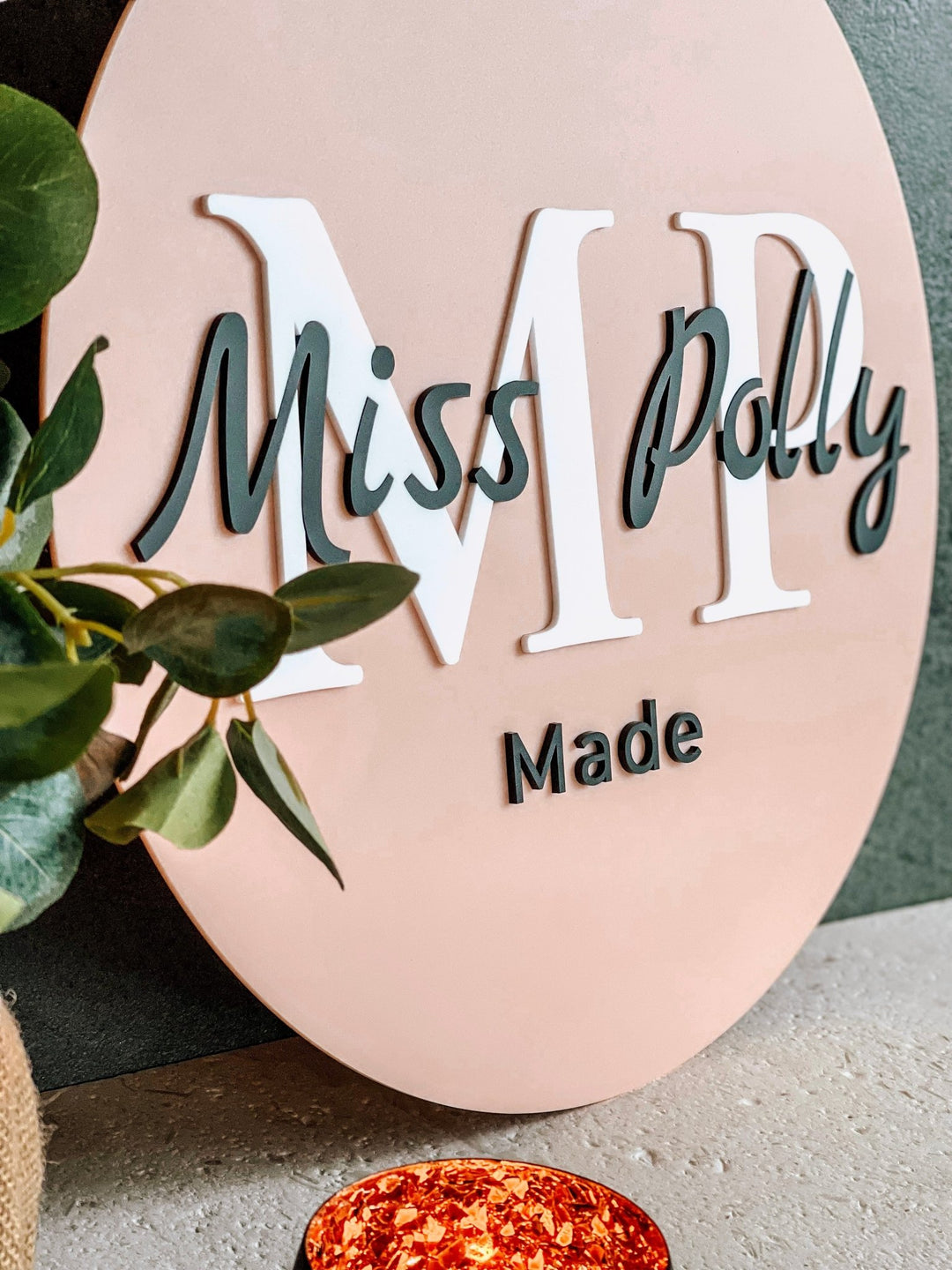Acrylic Custom Logo Sign | Laser Cut Business Signage – The Humble Gift Co.