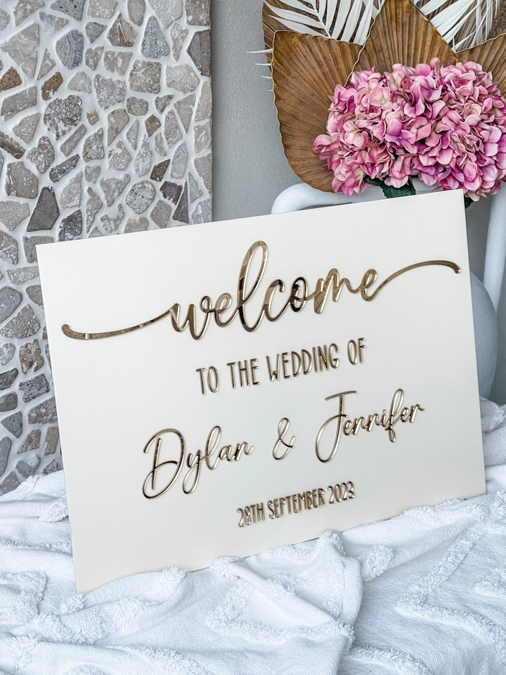 Acrylic Welcome Sign - The Humble Gift Co.