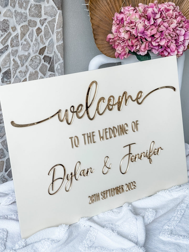 Acrylic Welcome Sign - The Humble Gift Co.