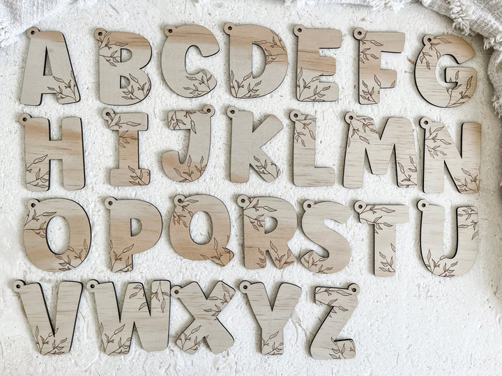 Alphabet Little Leaf Tags - The Humble Gift Co.