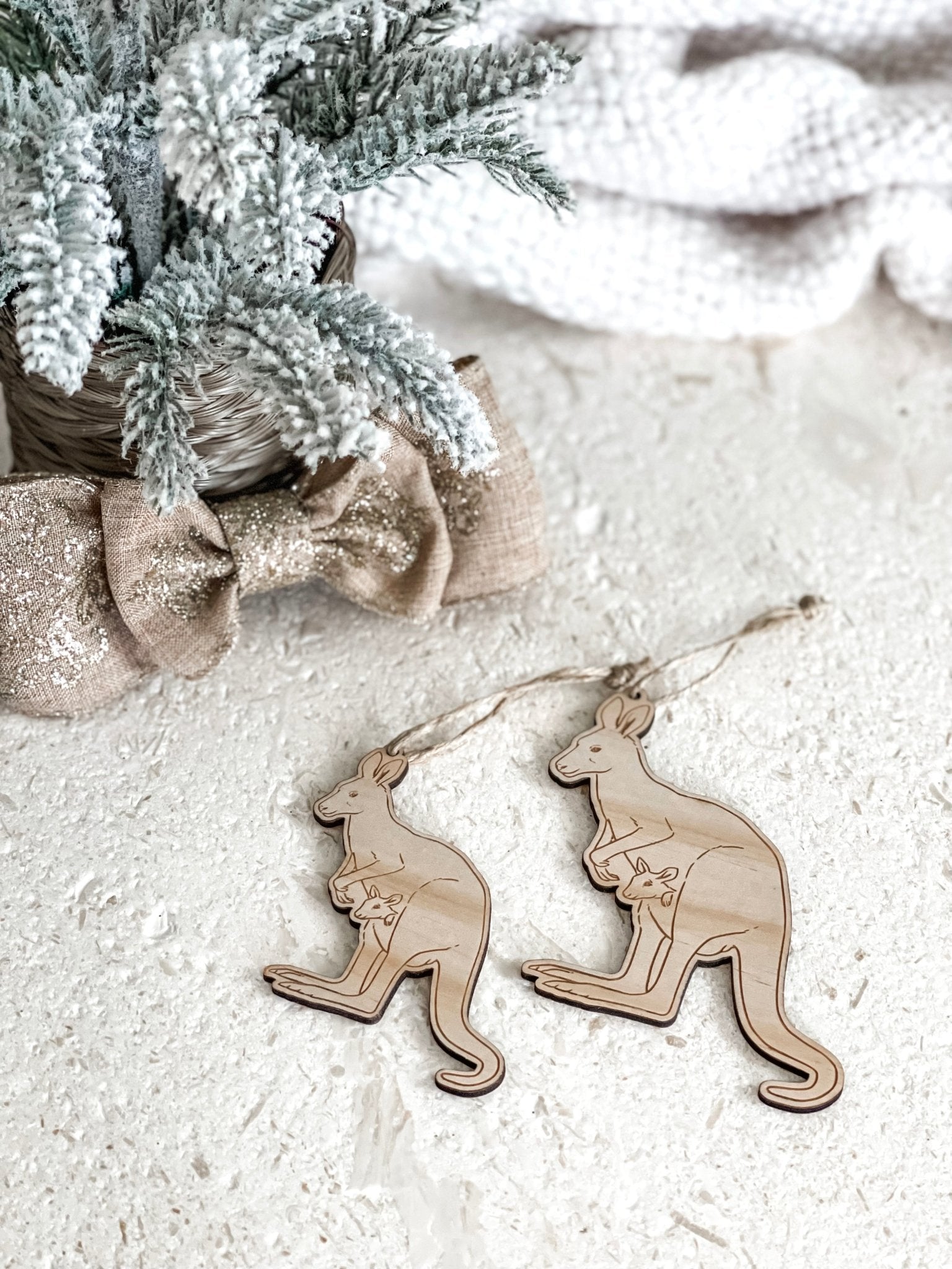 Aussie Animal Ornament - Kangaroo - The Humble Gift Co.