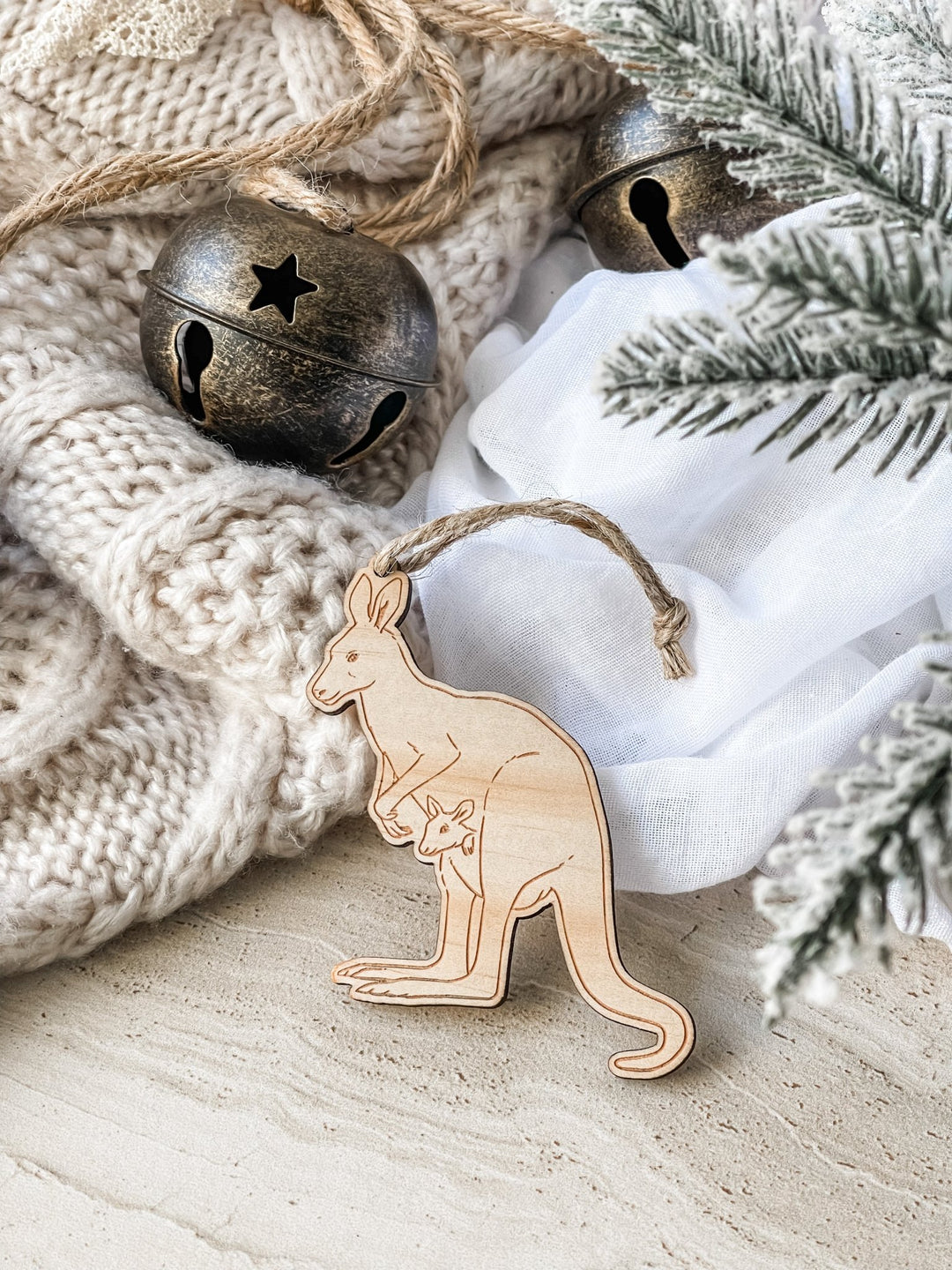 Aussie Animal Ornament - Kangaroo - The Humble Gift Co.