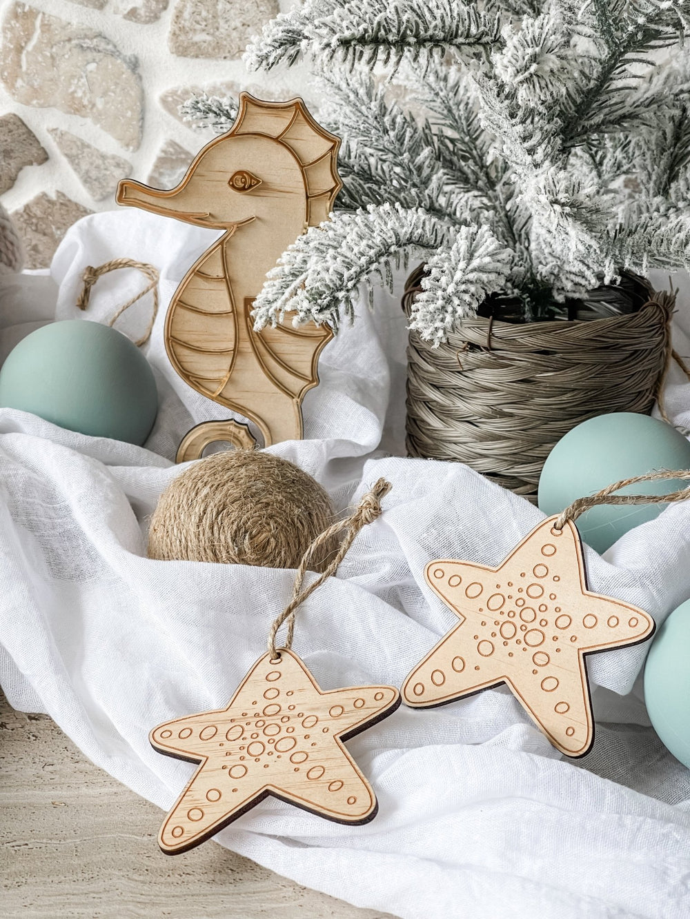 Beach Ornament - Starfish - The Humble Gift Co.