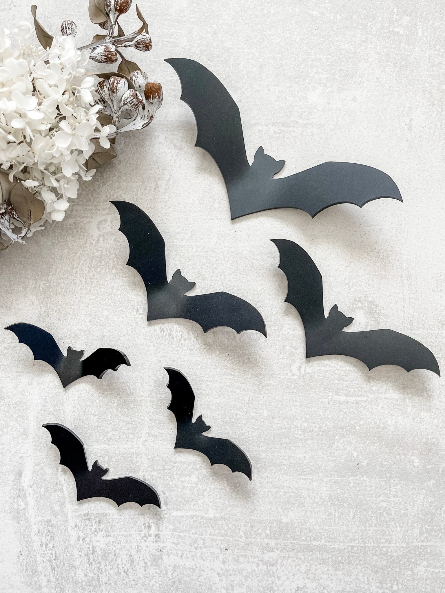 Black Acrylic Bat Sets - The Humble Gift Co.
