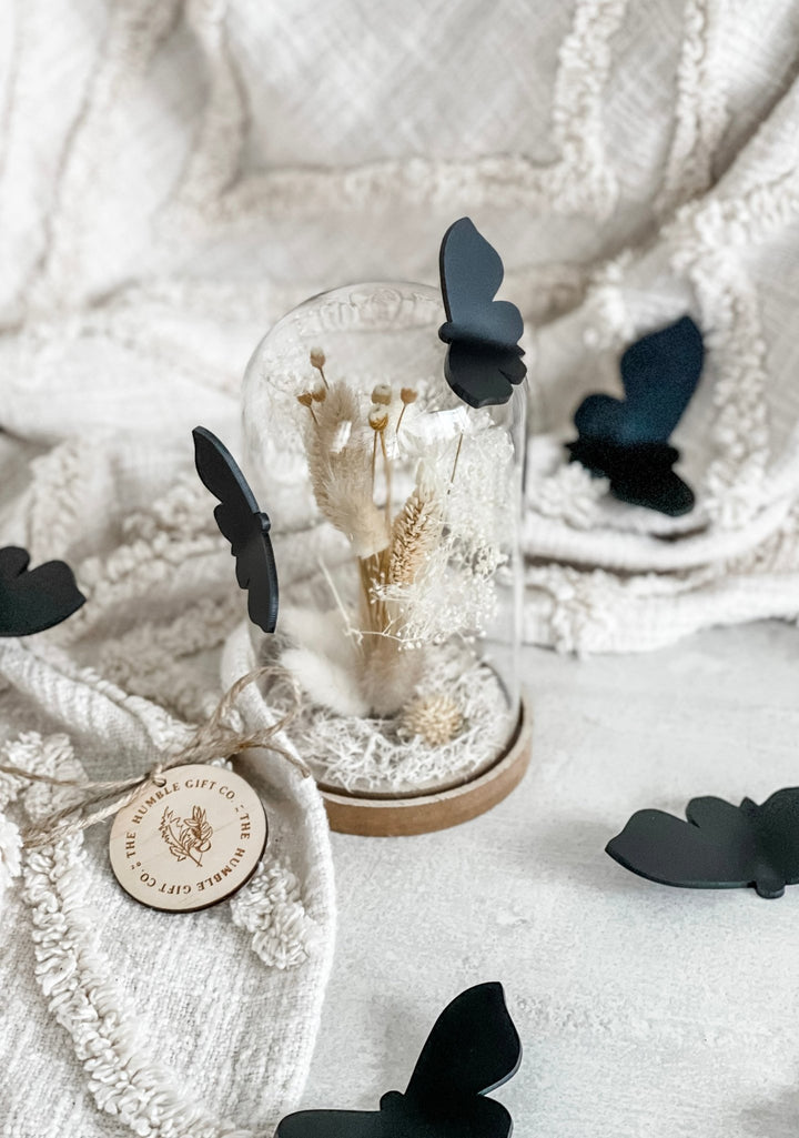 Black Acrylic Moth Sets - The Humble Gift Co.