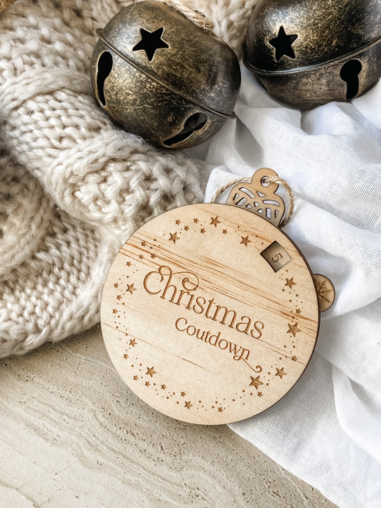 Christmas Countdown Ornament - The Humble Gift Co.