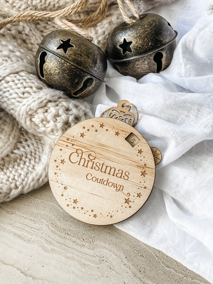 Christmas Countdown Ornament - The Humble Gift Co.