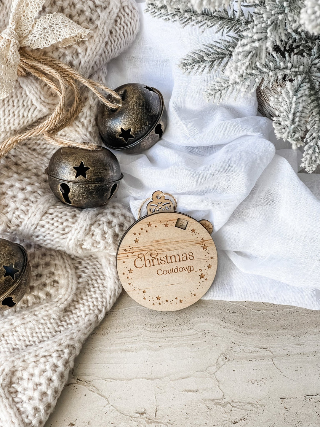 Christmas Countdown Ornament - The Humble Gift Co.