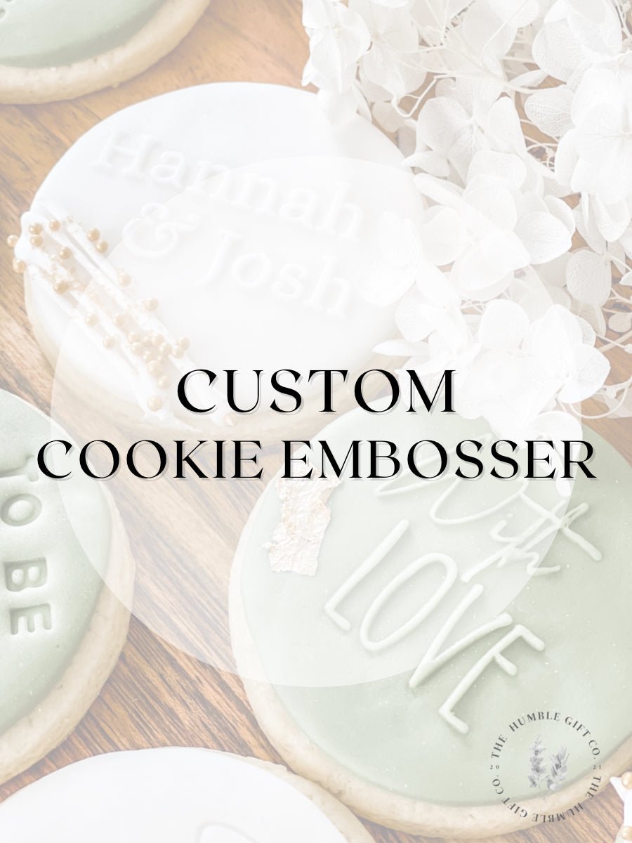 Custom Cookie Embosser - The Humble Gift Co.
