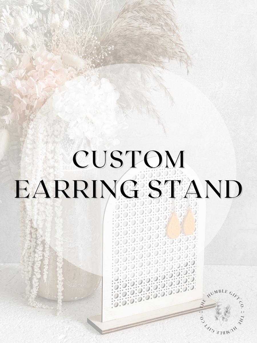 Custom Earring Stands - The Humble Gift Co.