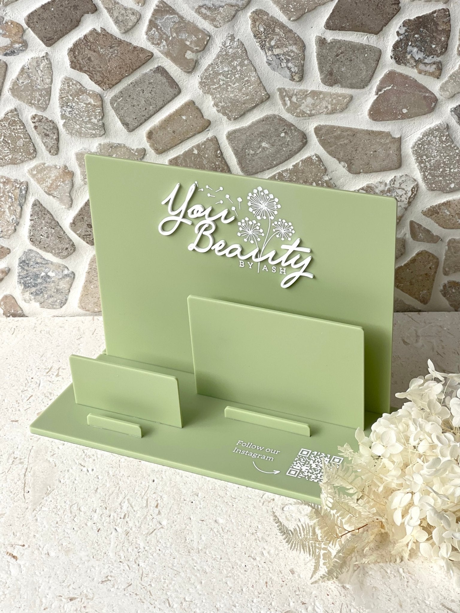 Double Business Card Stand - The Humble Gift Co.