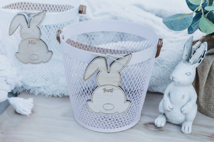Easter Bunny name tag - The Humble Gift Co.