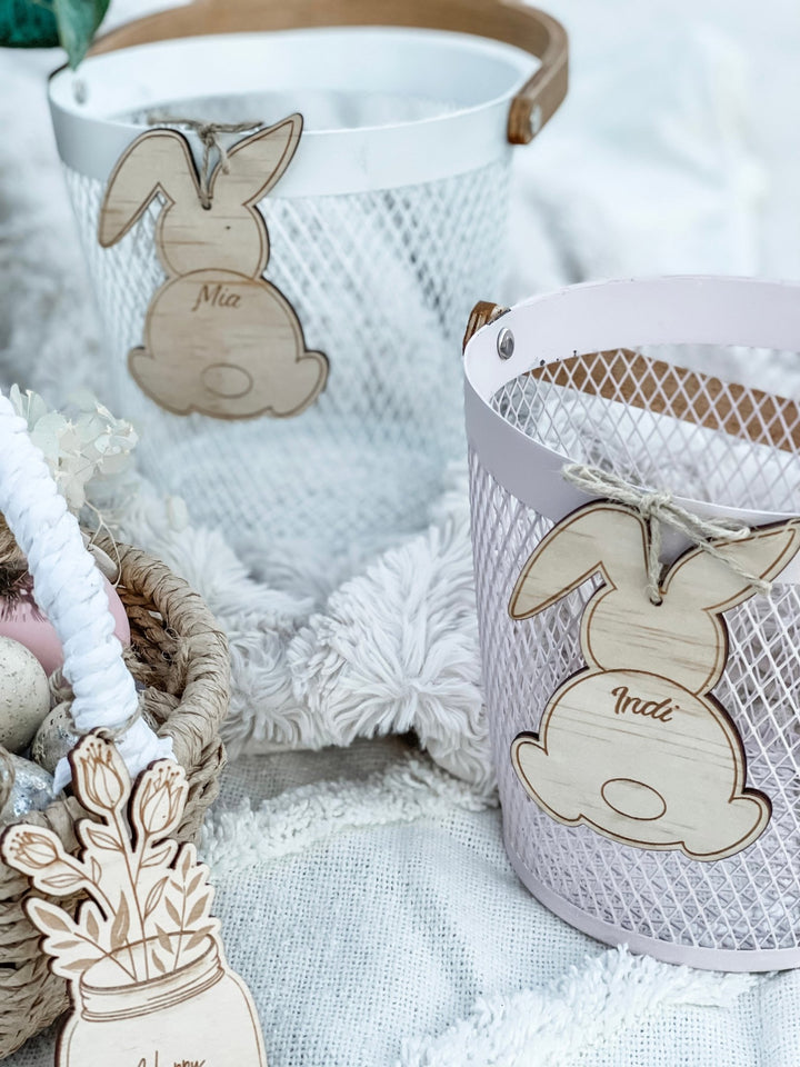 Easter Bunny name tag - The Humble Gift Co.