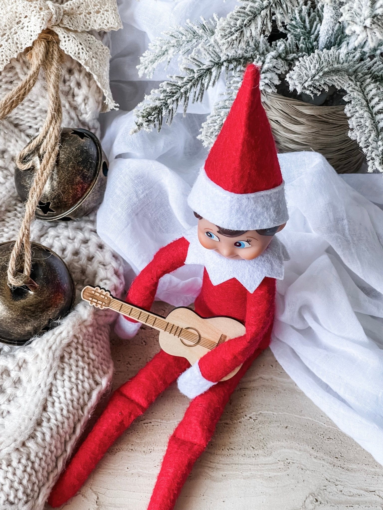 Elf on the Shelf Guitar Prop - The Humble Gift Co.