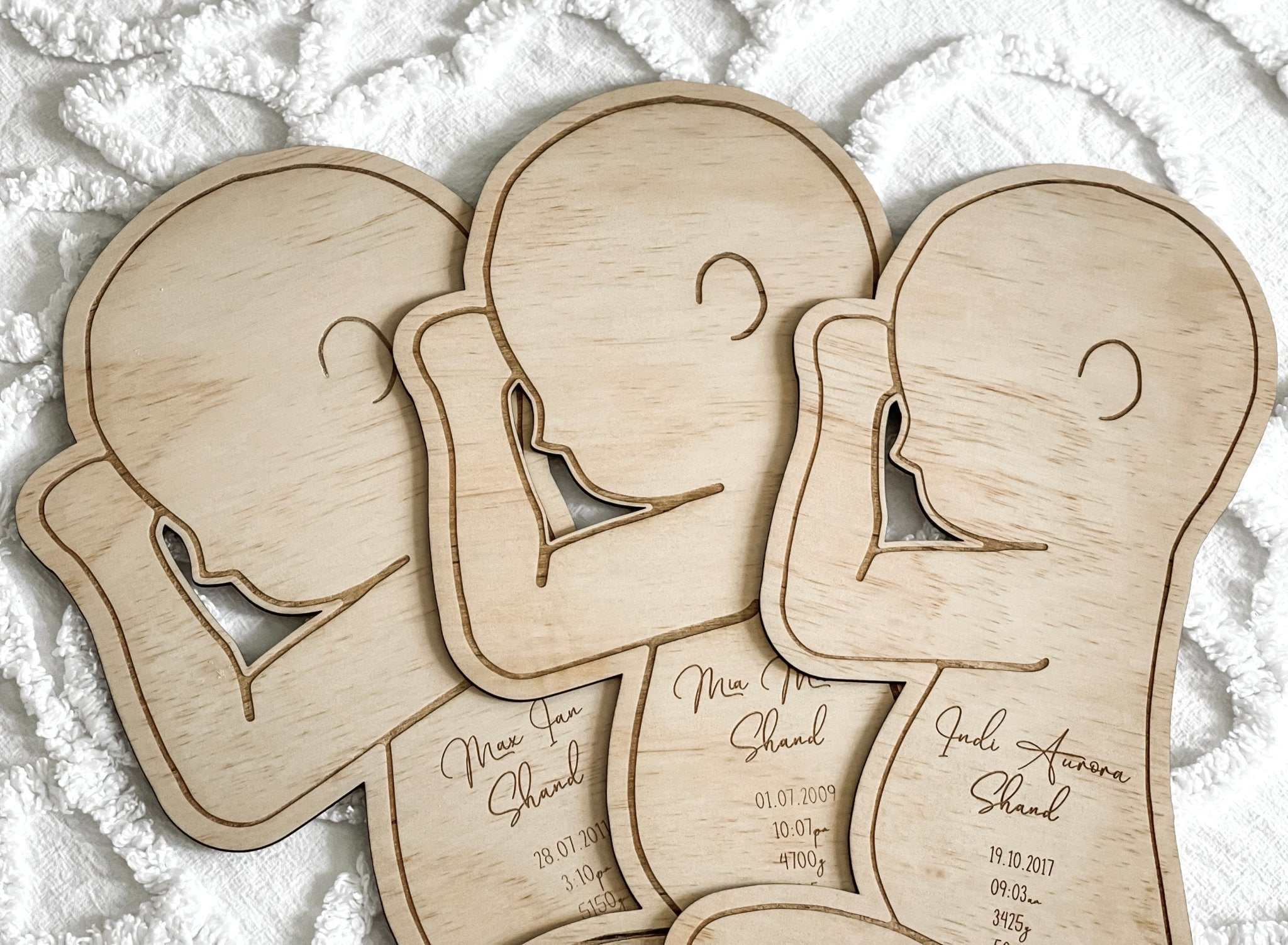 Engraved Baby Plaque - The Humble Gift Co.