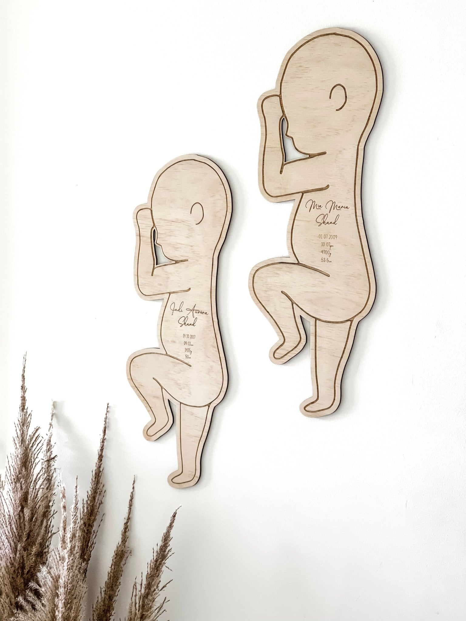 Engraved Baby Plaque - The Humble Gift Co.
