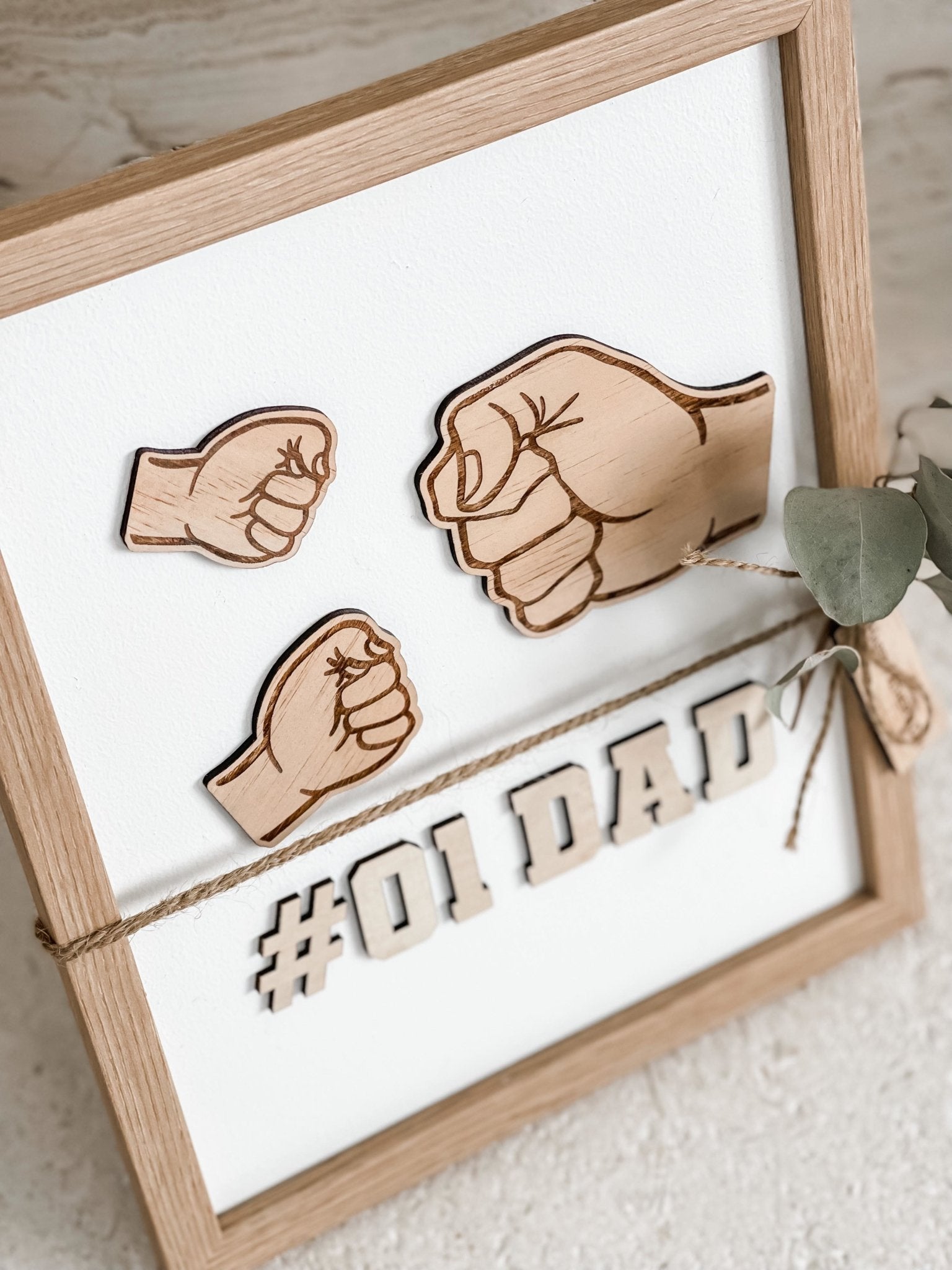 Fist Pump Photo Frame - The Humble Gift Co.