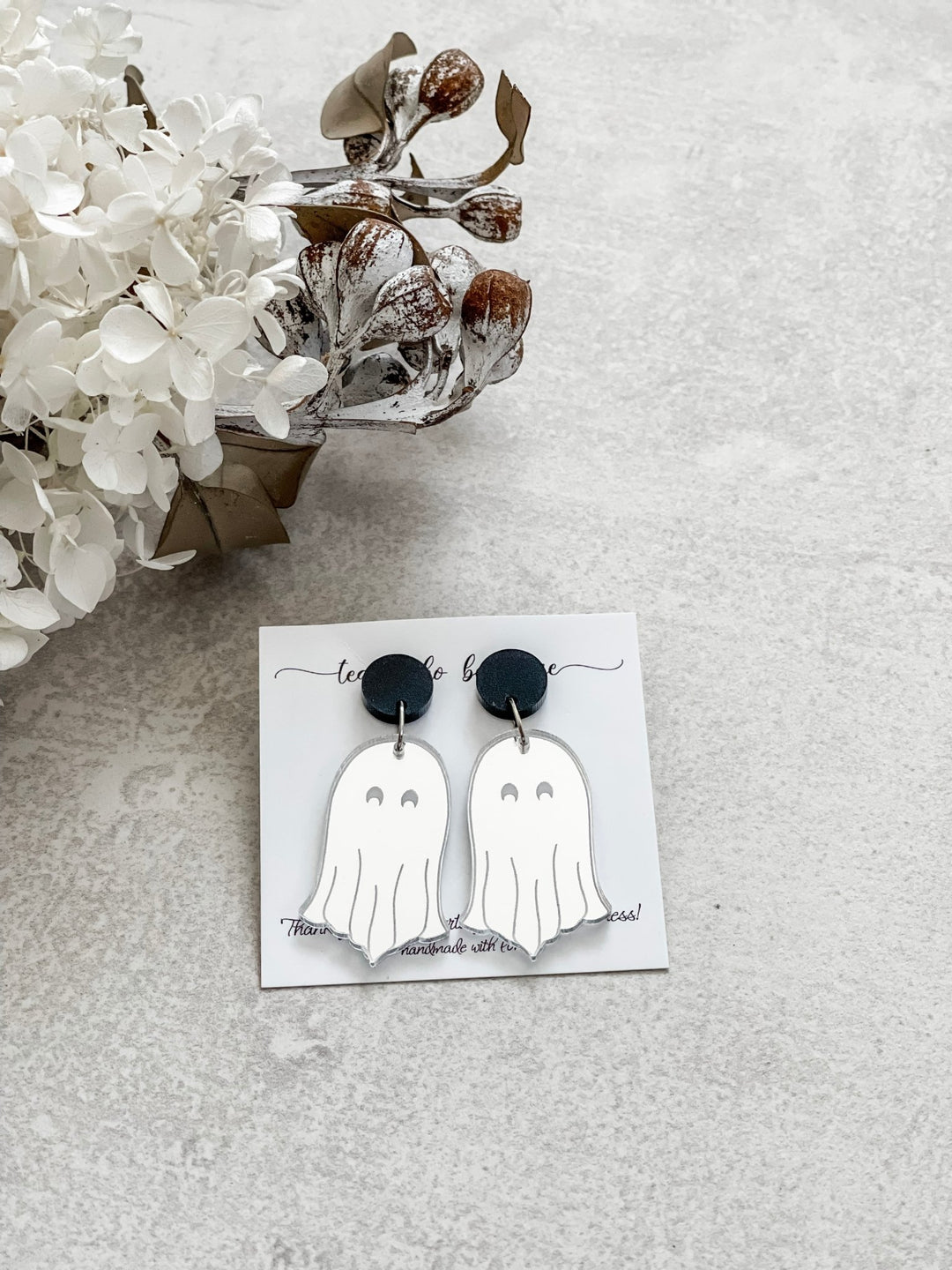 Ghost Earrings - The Humble Gift Co.