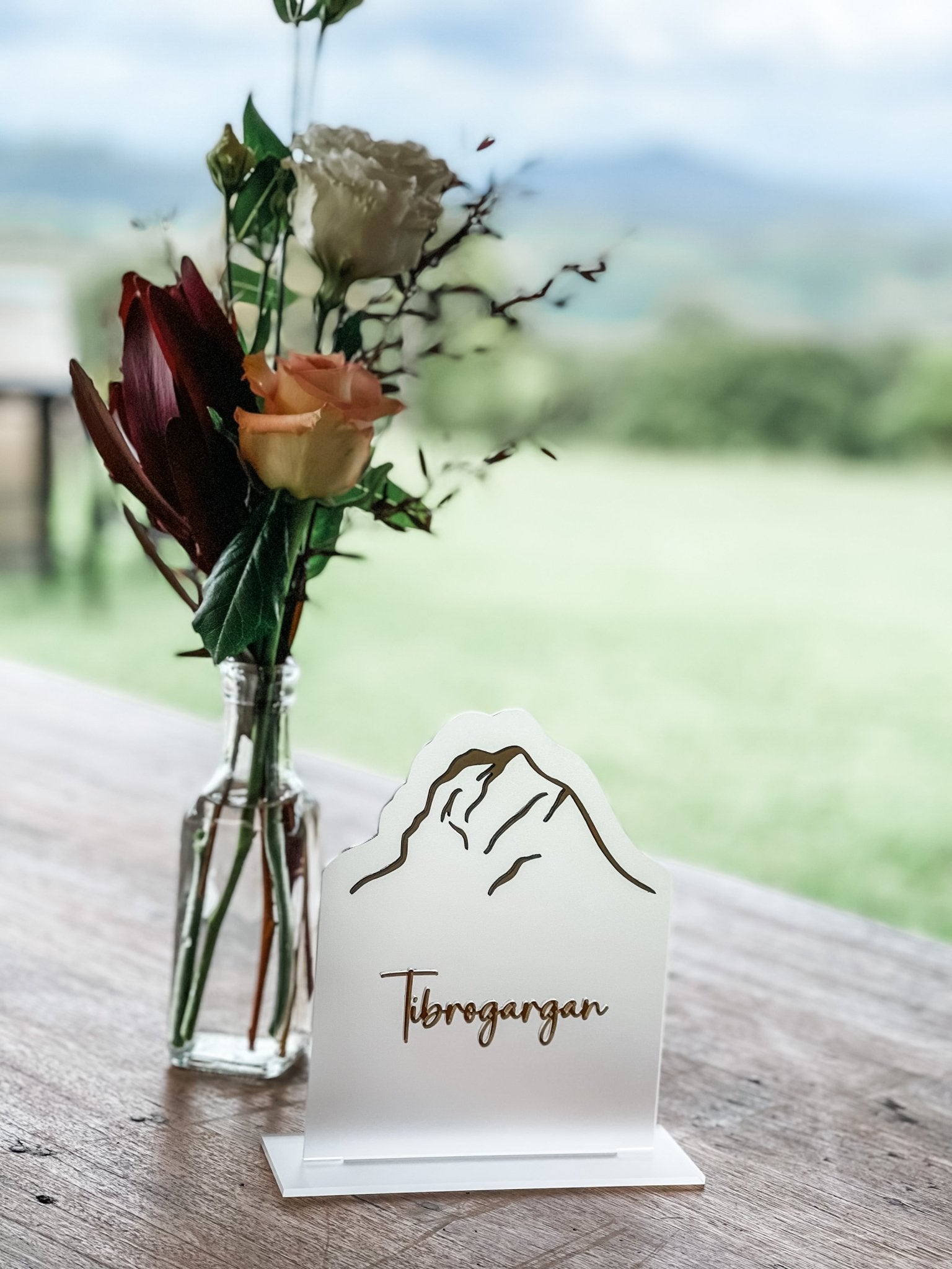 Glasshouse Mountain Table Numbers - The Humble Gift Co.
