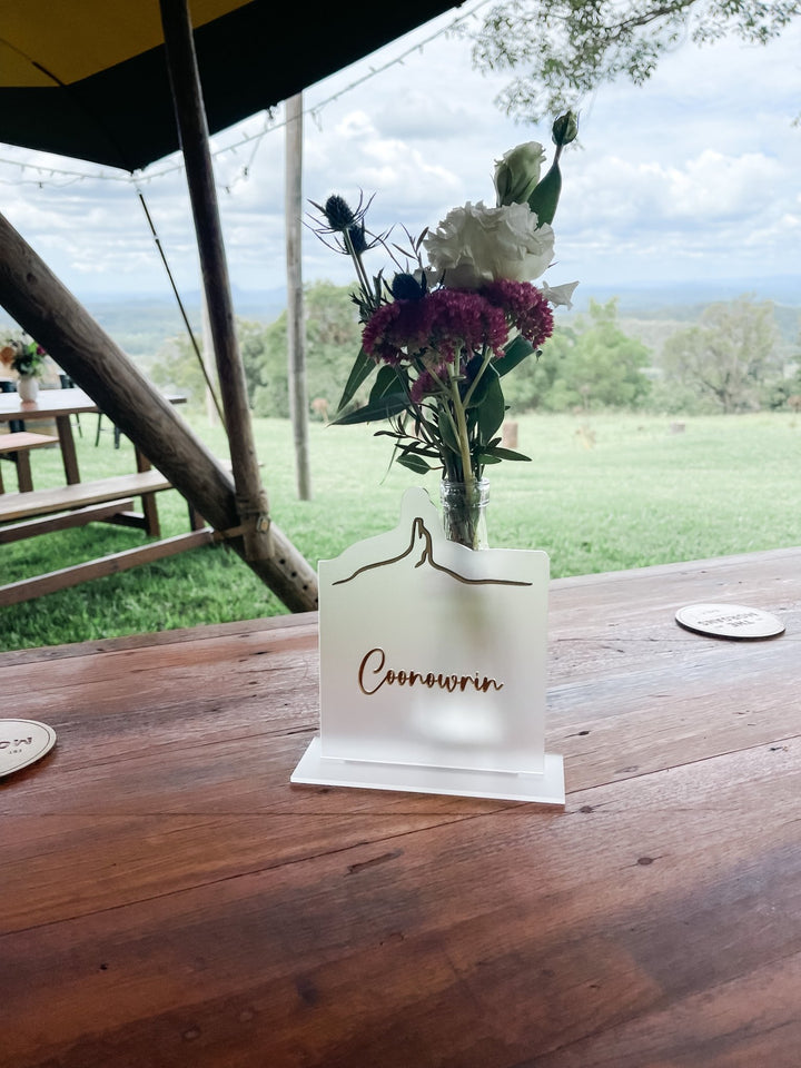 Glasshouse Mountain Table Numbers - The Humble Gift Co.