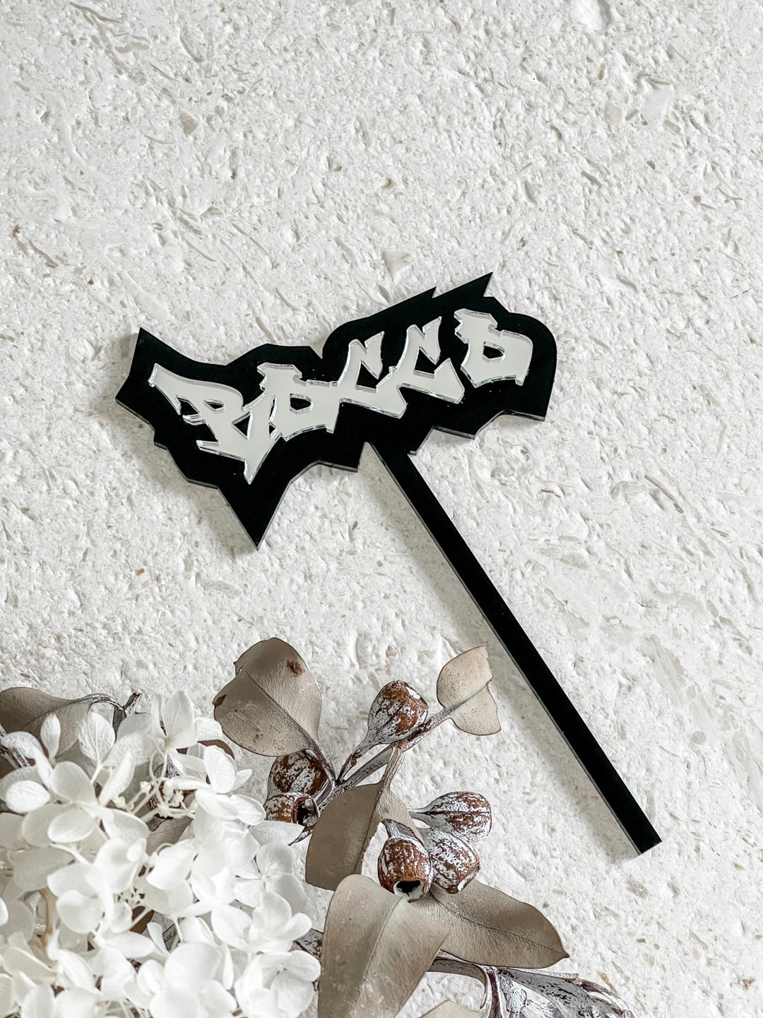 Graffiti Cake Topper - The Humble Gift Co.