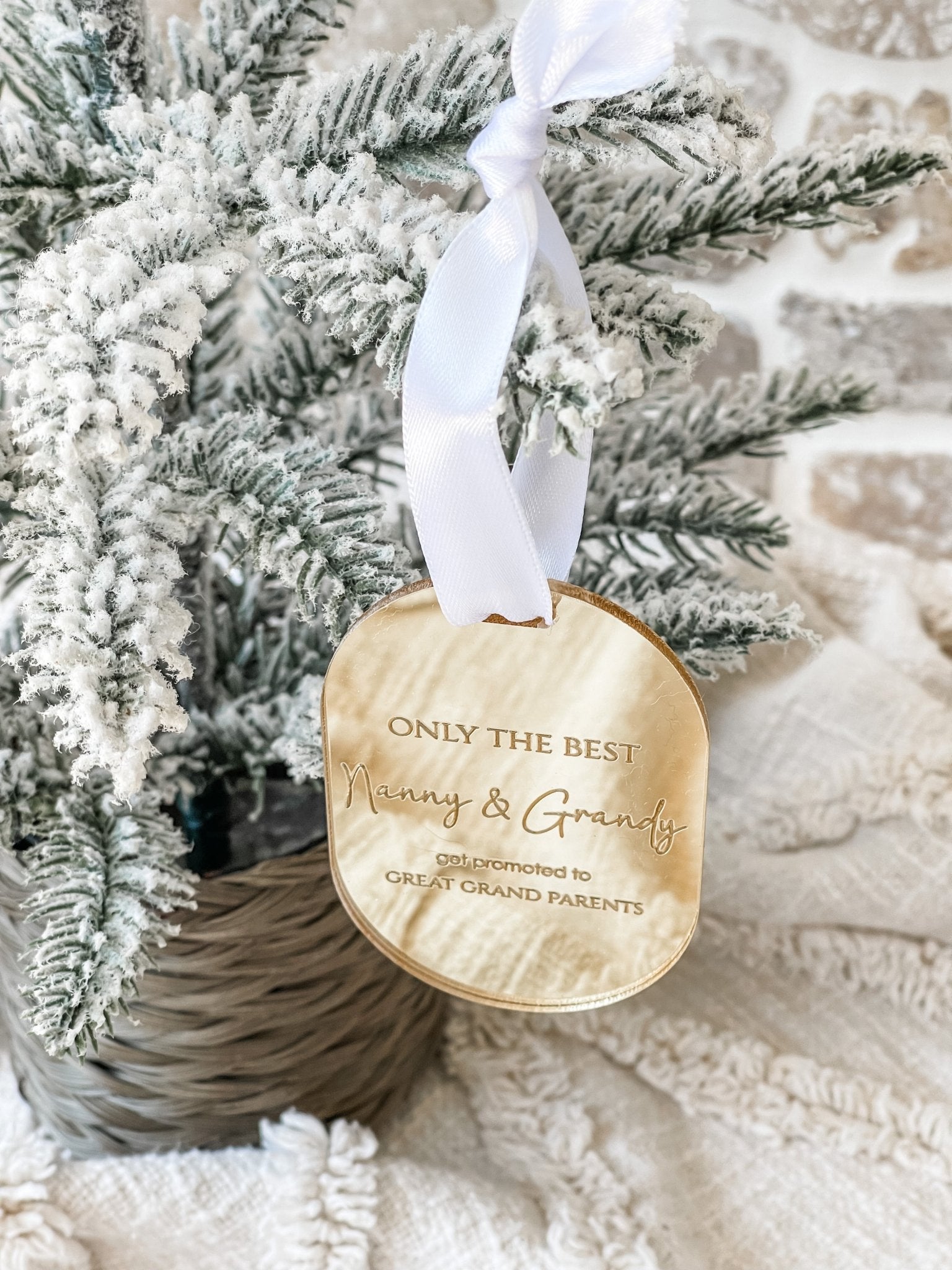 Great Grandparents Promotion Ornament - The Humble Gift Co.