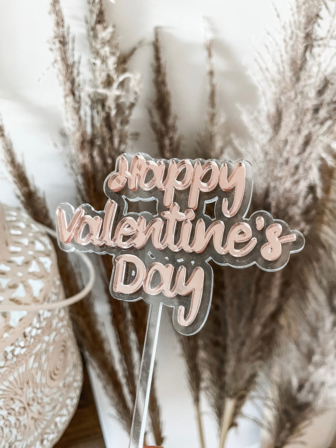 Happy Valentine's Day Cake Topper - The Humble Gift Co.