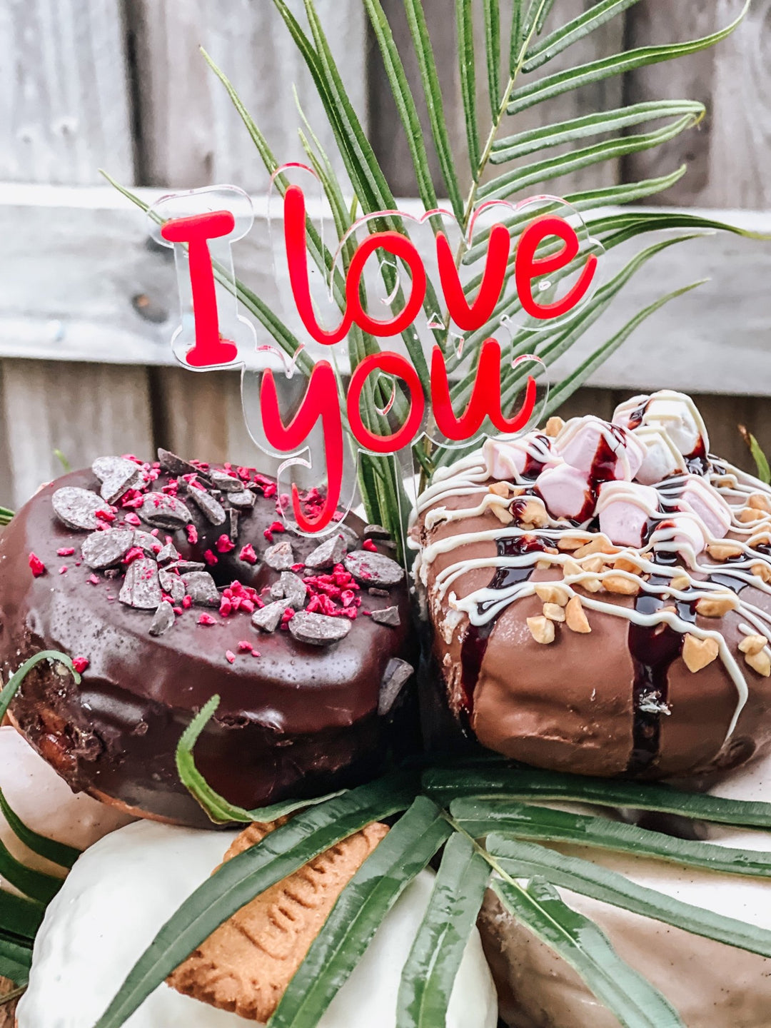 I love you Cake Topper - The Humble Gift Co.