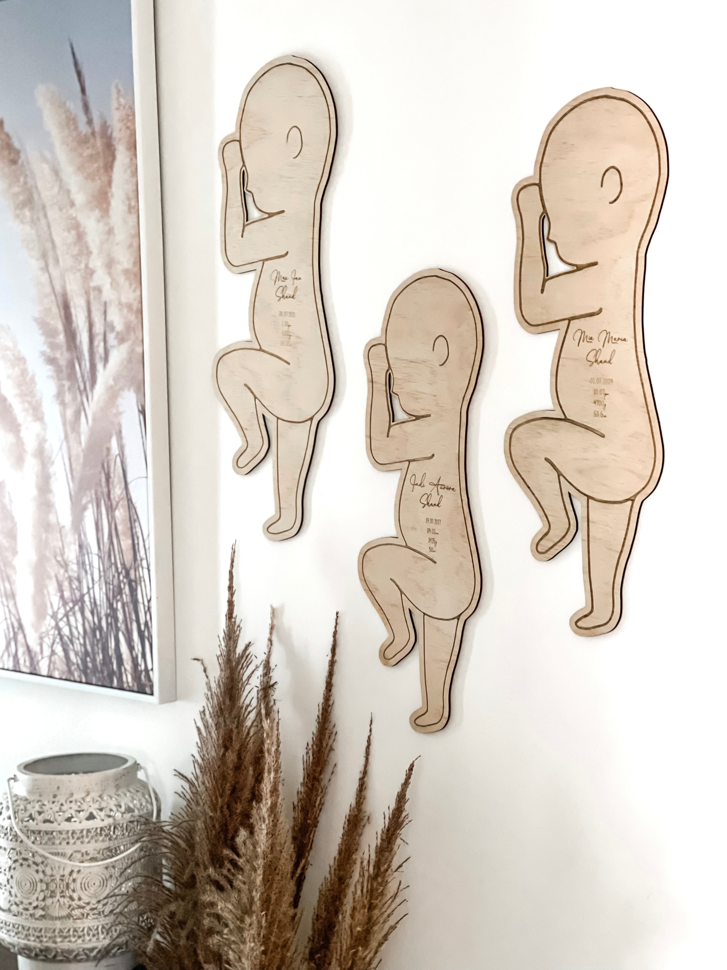 Engraved Baby Plaque