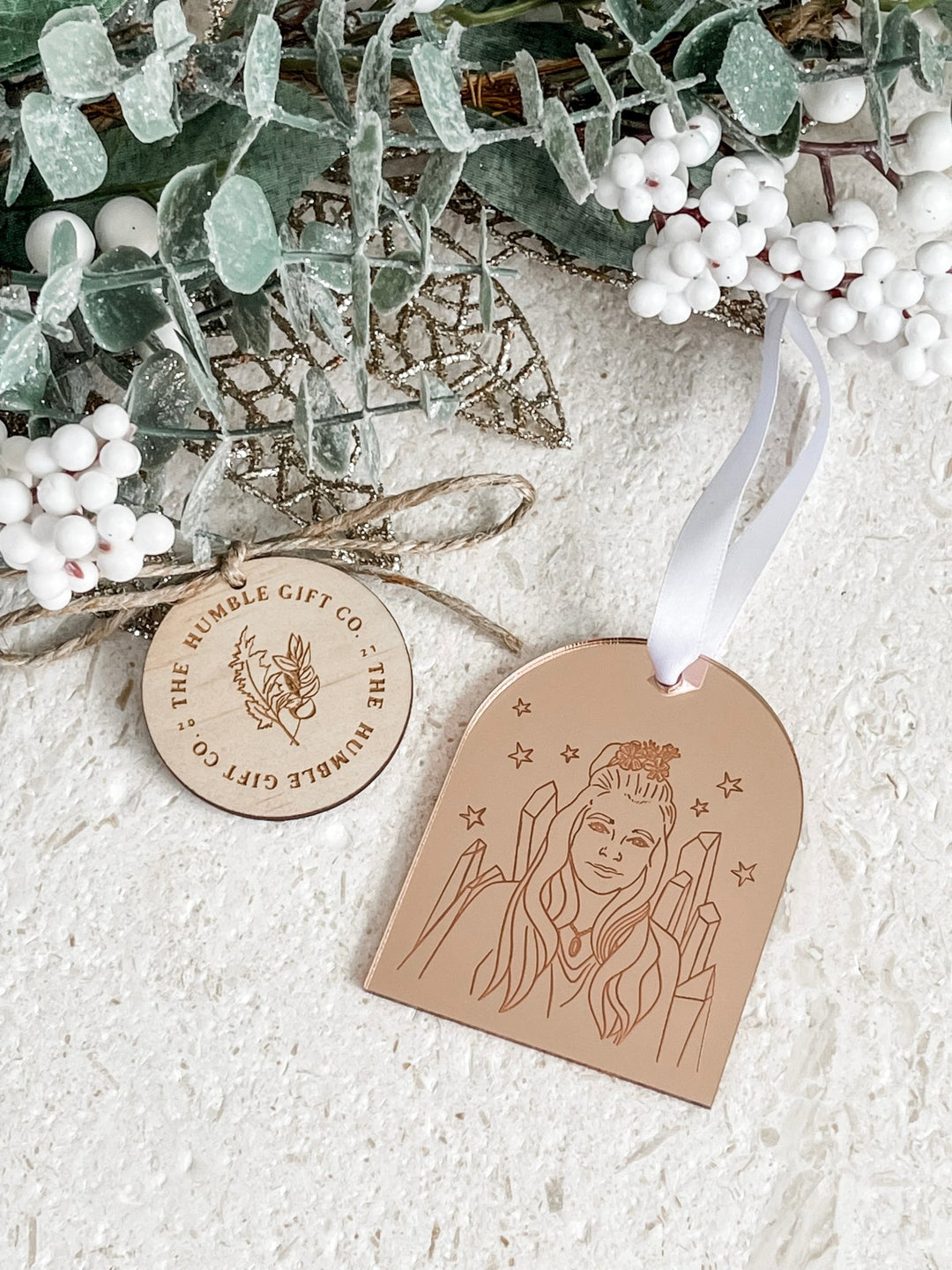 Line Art Ornament - The Humble Gift Co.